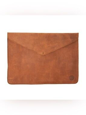 Genuine Leather Envelope Laptop Sleeve